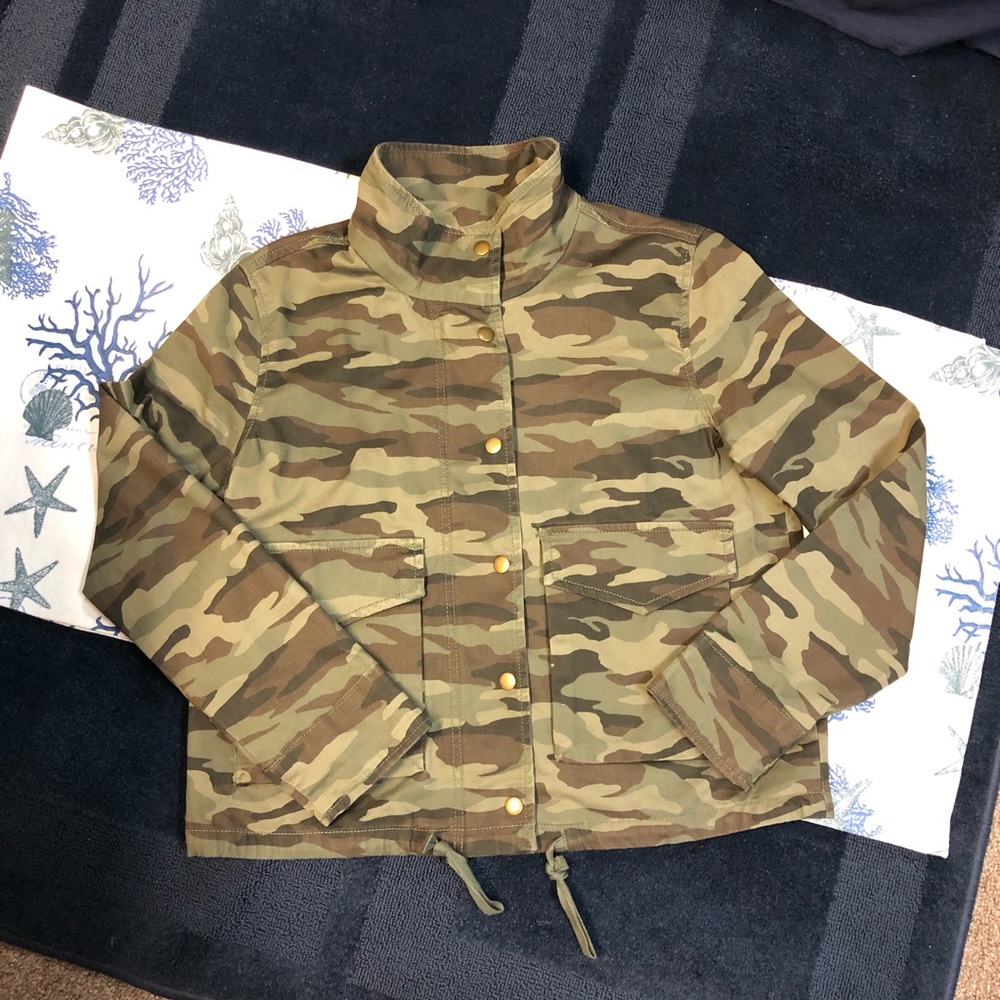 Caslon Front Pocket Utility Jacket